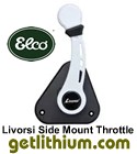 Livorsi side mount electric boat motor throttle